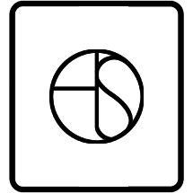 Ein stilisiertes Logo zeigt die überlappenden Buchstaben „A“, „G“ und „S“ in einem Kreis. Der Hintergrund besteht aus eckigen, abstrakten Formen in verschiedenen Grautönen, eingerahmt von einem schwarzen Rand.